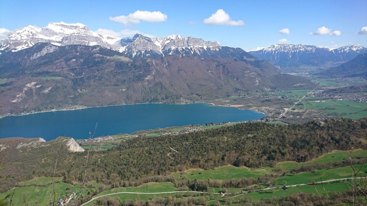 Studio A La Campagne Au Bout Du Lac D'Annecy 杜萨尔 外观 照片